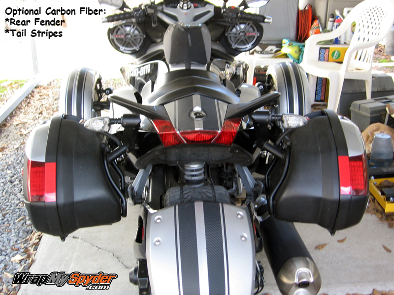 canam spyder trunk decals
