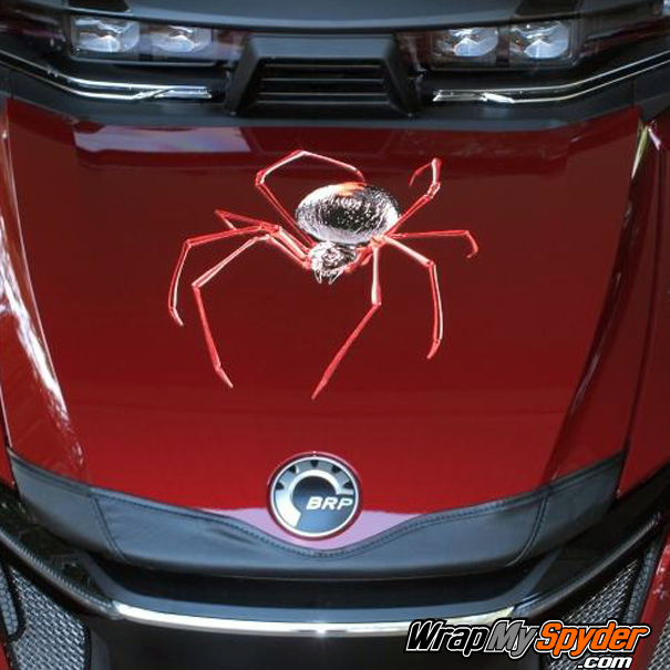 Black Widow Crawler Red