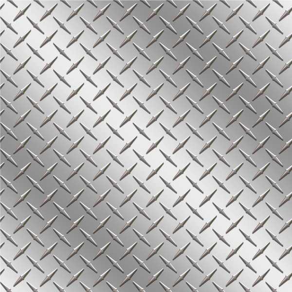 Diamond Plate Silver