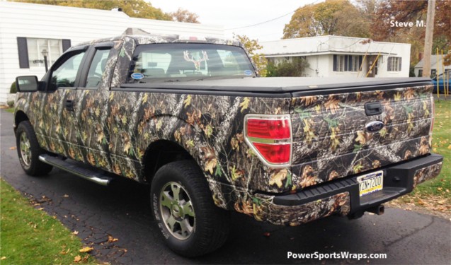 Mossy Oak Camo Wrap DIY